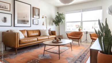 Tan Leather Couch Living Room: A Beginner's Guide