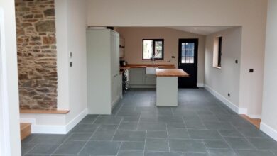 Slate Floor Tiling