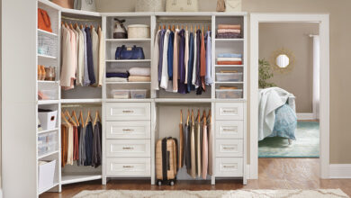 Small Walk-In Closet Design Ideas